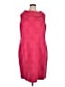 Tahari by ASL Argyle Pink Cocktail Dress Size 16 - photo 1