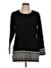 Valerie Stevens Black Long Sleeve Top Size L - photo 1