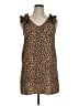 Entro Animal Print Brown Casual Dress Size XL (estimated) - photo 1