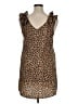 Entro Animal Print Brown Casual Dress Size XL (estimated) - photo 2