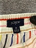 J.Crew Factory Store Stripes Ivory Shorts Size 8 - photo 3