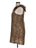 Entro Animal Print Brown Casual Dress Size XL (estimated) - photo 5
