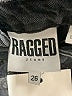 Ragged 100% Cotton Black Denim Shorts Size 26 waist - photo 3