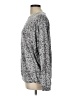 Athleta Animal Print Silver Pullover Sweater Size L - photo 5