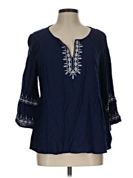 Liz Claiborne 3/4 Sleeve Blouse (view 1)