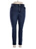 Seven7 Solid Blue Jeans Size 18 - photo 1