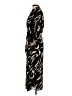Donna Morgan 100% Polyester Animal Print Black Casual Dress Size 6 - photo 5