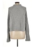American Eagle Outfitters 100% Polyester Gray Turtleneck Sweater Size L - photo 2