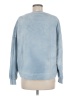 Barefoot Dreams 100% Cotton Tie-dye Blue Sweatshirt Size M - photo 2