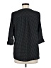 Unbranded Polka Dots Black 3/4 Sleeve Blouse Size M (petite) - photo 2
