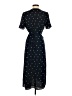 Everly 100% Polyester Polka Dots Black Cocktail Dress Size S - photo 2