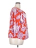 Calligraphie Orange 3/4 Sleeve Blouse Size 2X - photo 4