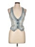 Esprit 100% Cotton Blue Sleeveless Blouse Size L (estimated) - photo 1