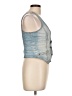 Esprit 100% Cotton Blue Sleeveless Blouse Size L (estimated) - photo 4