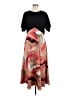 DKNY Graphic Black Casual Dress Size M - photo 1