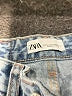 Zara Blue Denim Shorts Size 2 - photo 3