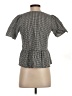 Madewell 100% Cotton Gray Short Sleeve Blouse Size XXS - photo 2