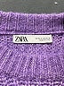 Zara Purple Pullover Sweater Size M - photo 7