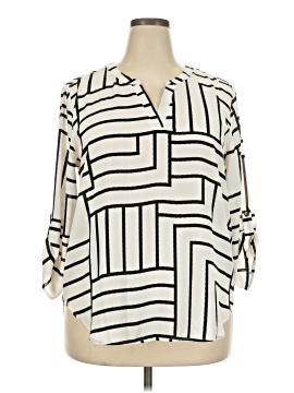 Maurices 3/4 Sleeve Blouse (view 1)