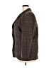 Savannah Plaid Brown Wool Blazer Size 18 - photo 5