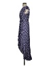 Grecerelle Polka Dots Blue Casual Dress Size S - photo 5