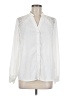 Shein Ivory Long Sleeve Blouse Size 6 - photo 1