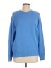 Evereve 100% Cotton Solid Blue Pullover Sweater Size M - photo 1