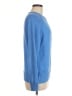 Evereve 100% Cotton Solid Blue Pullover Sweater Size M - photo 4