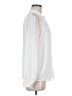 Shein Ivory Long Sleeve Blouse Size 6 - photo 4