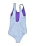 Nike Graphic Blue One Piece Swimsuit Size M (kids) - photo 2