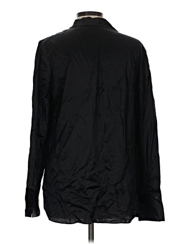Elie Tahari Long Sleeve Silk Top (view 2)