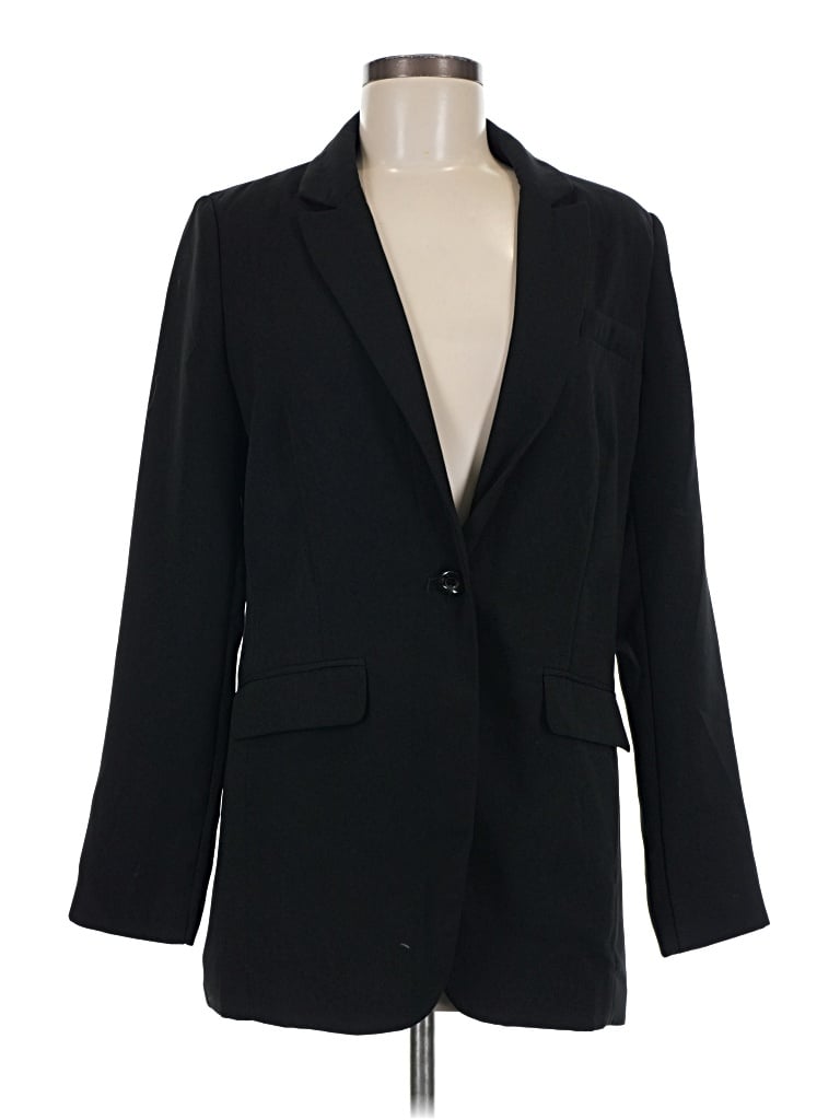 Pre-owned Cherish Blazer Jacket In Black