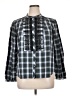 J.Crew 100% Baumwolle Black Long Sleeve Blouse Size XL - photo 1