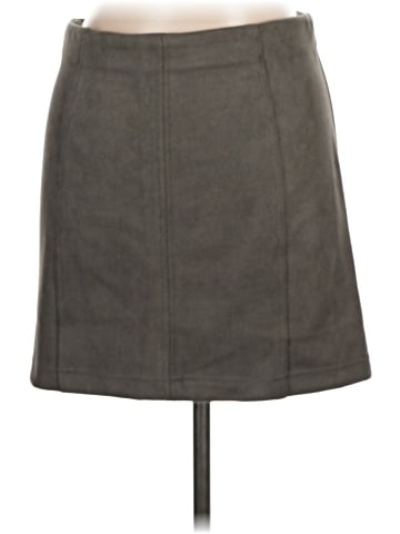 Shinestar Faux Leather Skirt (view 1)