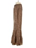 Unbranded 100% Viscose Animal Print Brown Casual Pants Size S - photo 5