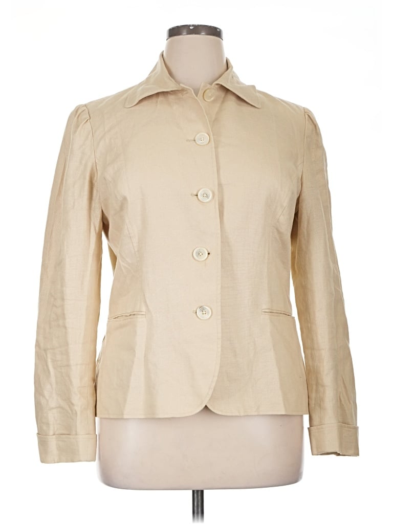 Pre-owned Polo Ralph Lauren Blazer Jacket In Ivory