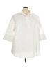 Tuckernuck White 3/4 Sleeve Blouse Size 3X - photo 1
