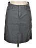 Christopher Blue Solid Gray Casual Skirt Size 6 - photo 1