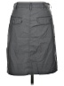 Christopher Blue Solid Gray Casual Skirt Size 6 - photo 2