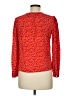 Boden 100% Viscose Red Long Sleeve Blouse Size 6 - photo 2