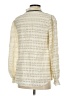 Polagram Ivory Long Sleeve Blouse Size S - photo 2
