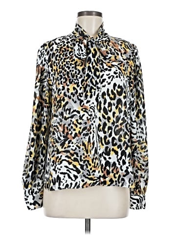 Karen Kane Long Sleeve Blouse (view 1)