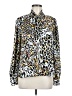 Karen Kane 100% Polyester Animal Print Gold Long Sleeve Blouse Size M - photo 1