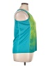 Reebok 100% Polyester Green Active Tank Size XL - photo 4