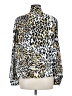 Karen Kane 100% Polyester Animal Print Gold Long Sleeve Blouse Size M - photo 2