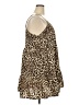 Unbranded Animal Print Brown Casual Dress Size XXL - photo 4