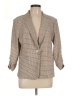 Kay Unger Houndstooth Tan Blazer Size L - photo 1