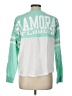Exist Color Block Green Long Sleeve T-Shirt Size L - photo 2