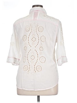 3J Workshop 3/4 Sleeve Button-Down Shirt (view 2)