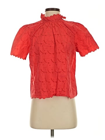 Free Assembly Short Sleeve Blouse (view 1)